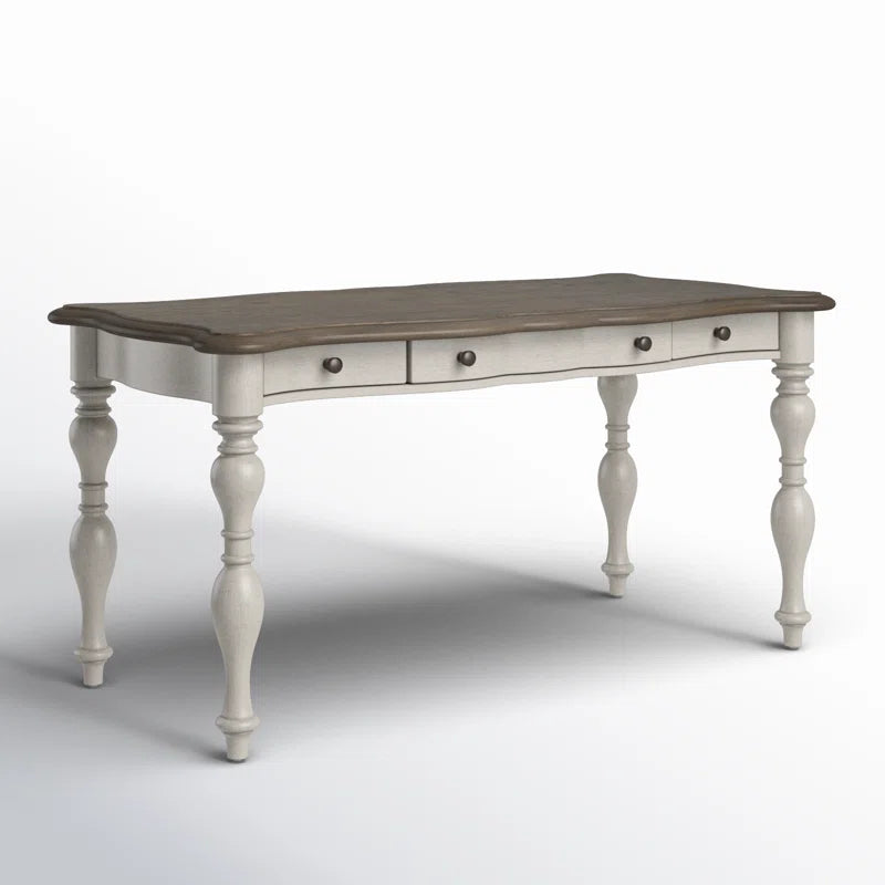 Solid Wood Base Writing Desk