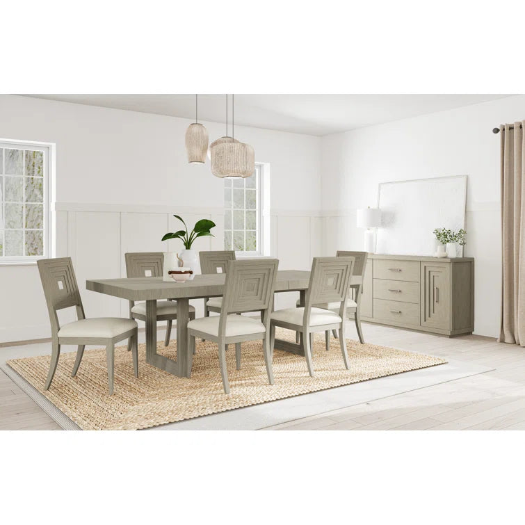 Versatile 7-Piece Extendable Dining Set: Perfect for Every Occasion"