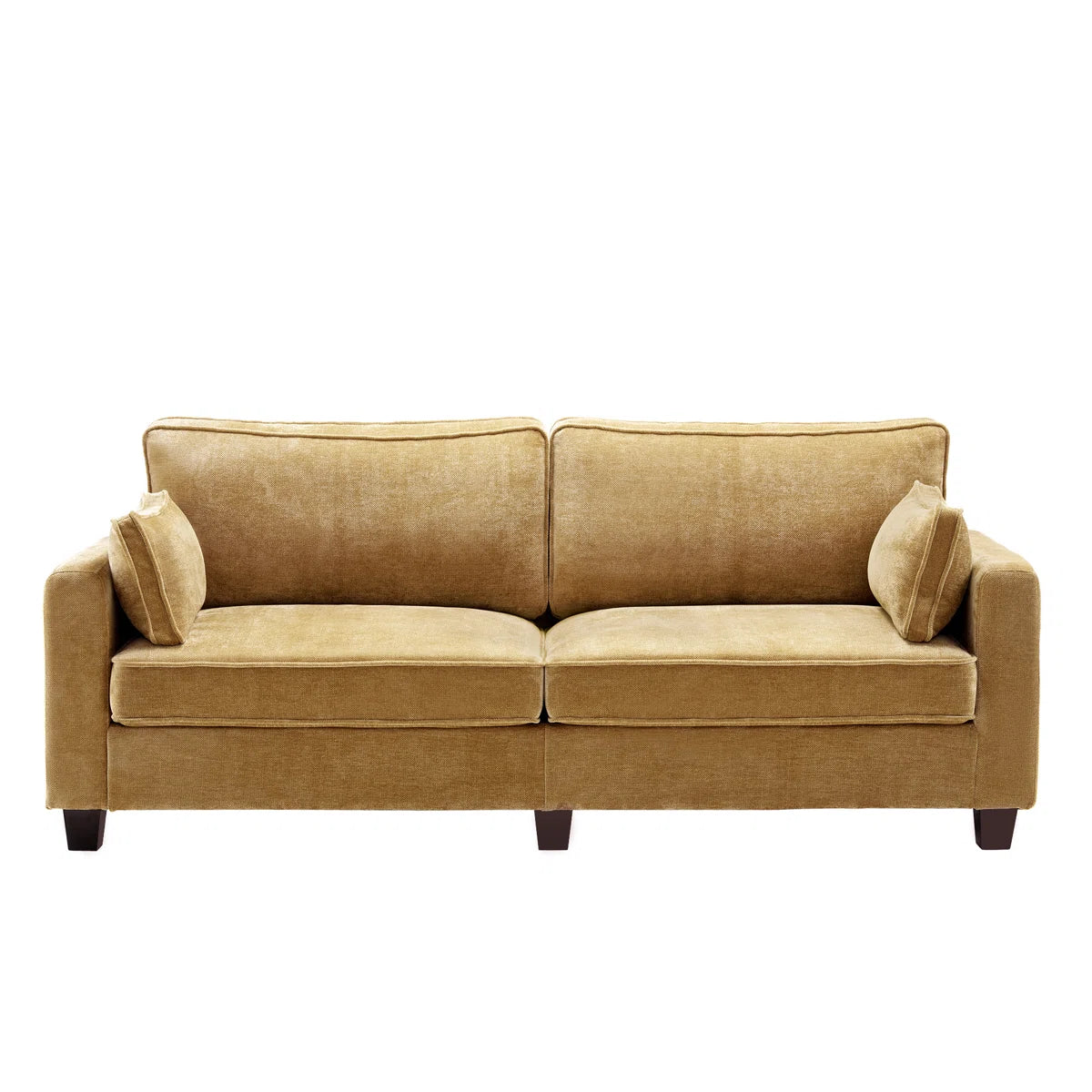 Modern Minimalist 80'' Square Arm Sofa