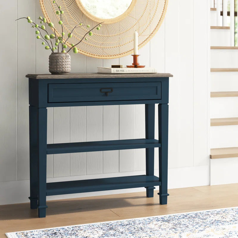 Elegant Console Table with Sleek Design and Functional Storage