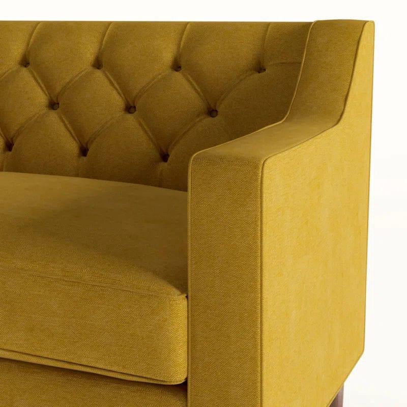 Kalida 3 Seater Upholstered Sofa - Ouch Cart 