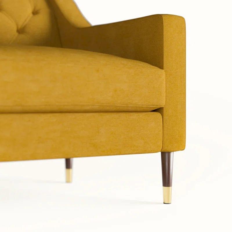 Kalida 3 Seater Upholstered Sofa - Ouch Cart 