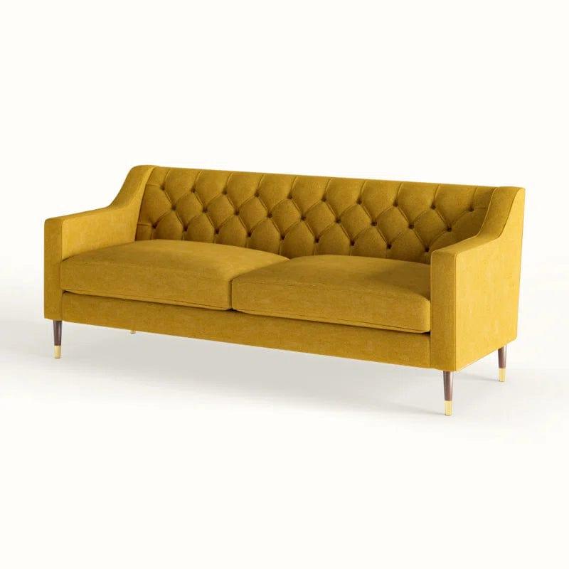 Kalida 3 Seater Upholstered Sofa - Ouch Cart 