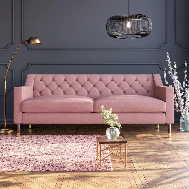 Kalida 3 Seater Upholstered Sofa - Ouch Cart 