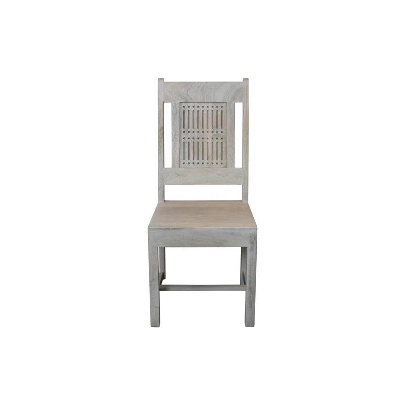 7 - Piece Solid Wood Pedestal Dining Set - Ouch Cart 