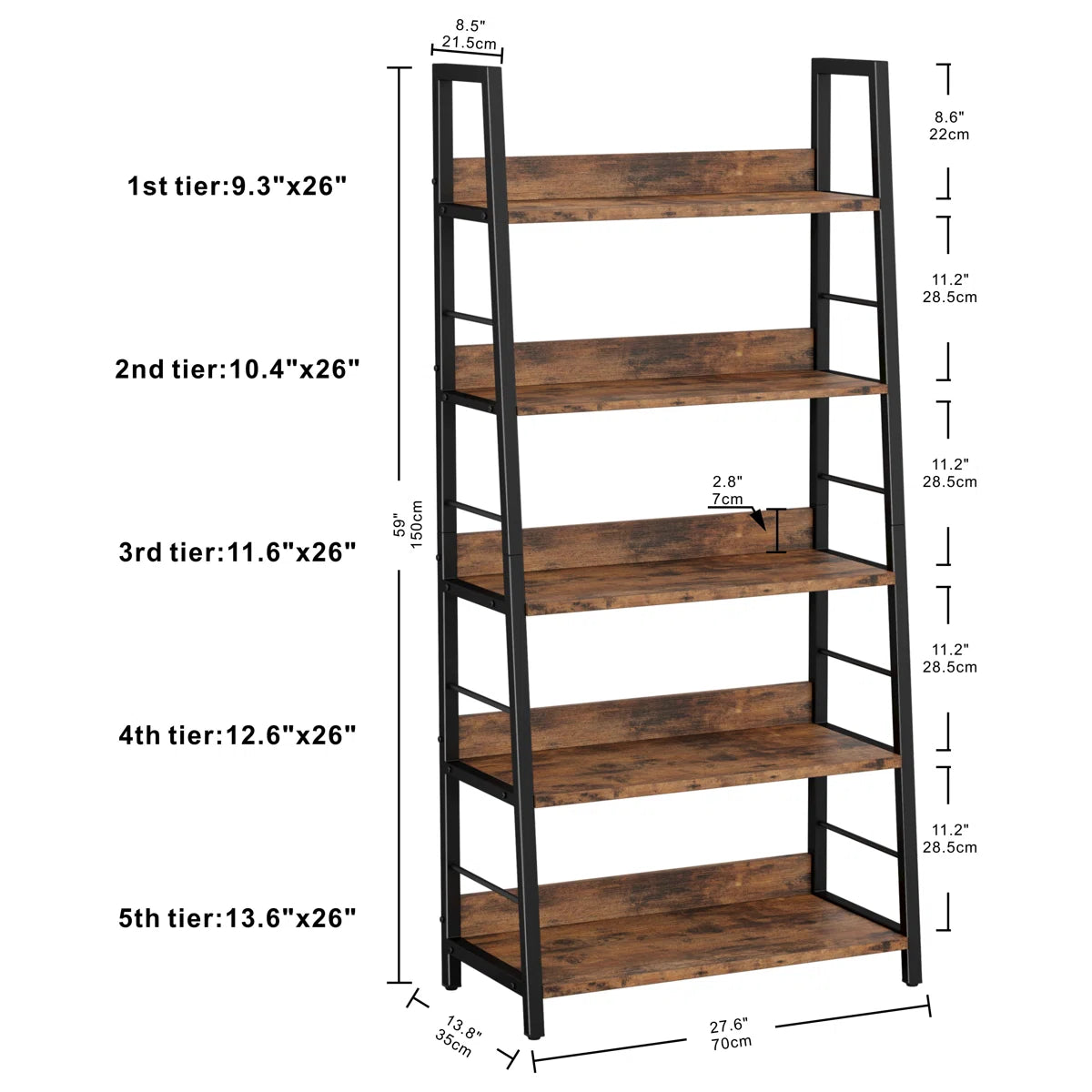 Ladder Bookcase