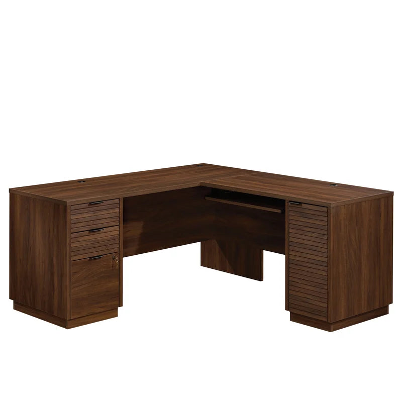 "Executive Elegance: The L-Shape Desk"