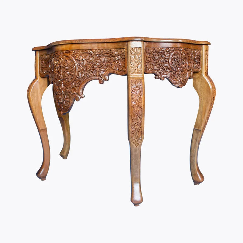 Yahya 116cm Solid Wood Console Table