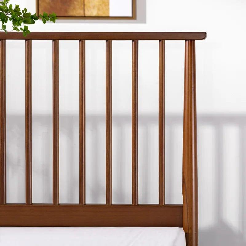 Kilgo Solid Wood Bed Frame with Spindled Headboard - Ouch Cart 