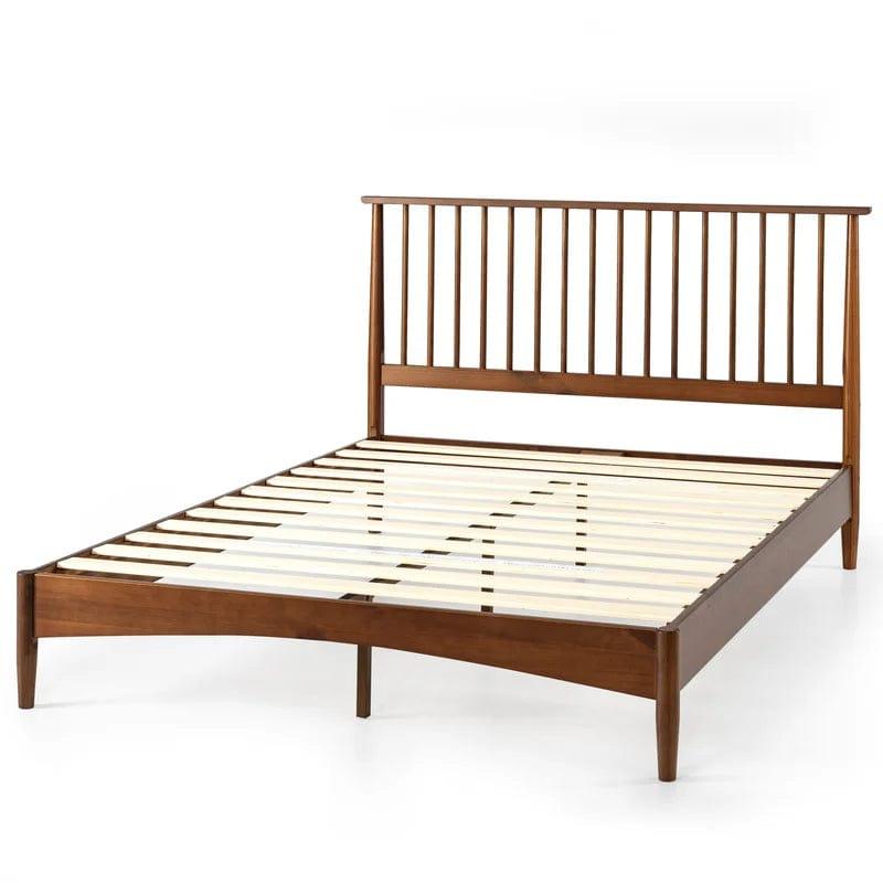 Kilgo Solid Wood Bed Frame with Spindled Headboard - Ouch Cart 