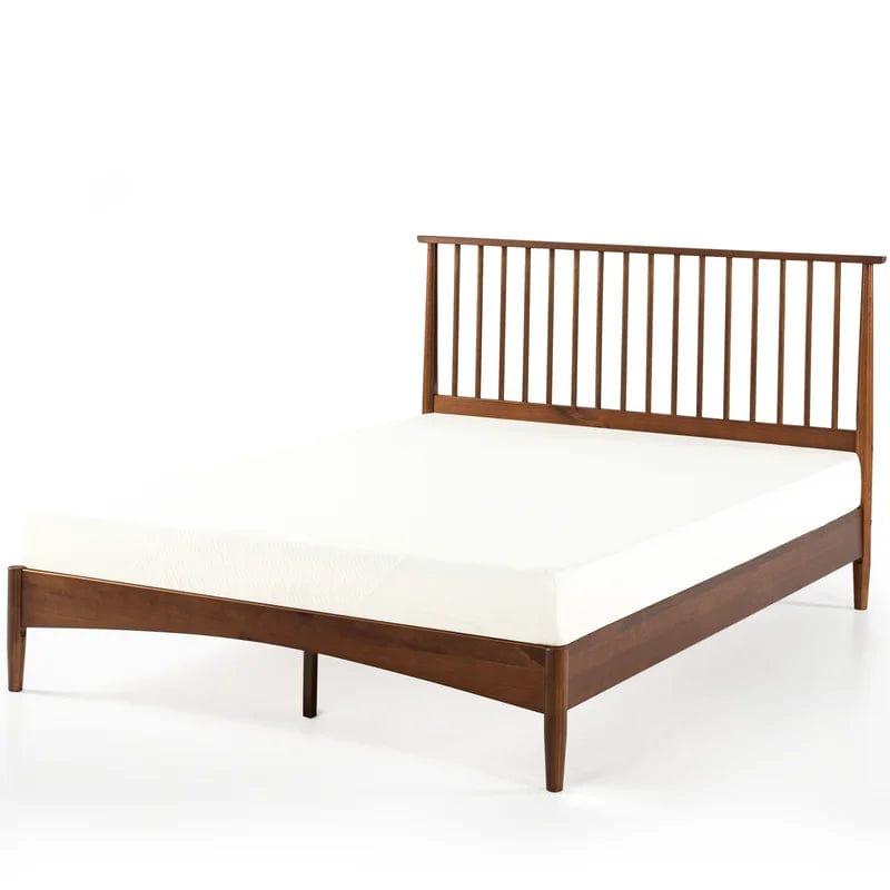 Kilgo Solid Wood Bed Frame with Spindled Headboard - Ouch Cart 