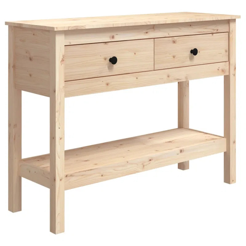 Carlos Solid Wood Console Table