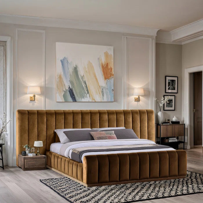 Kittle Velvet Bed