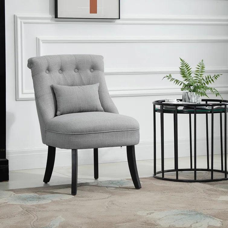 Kiyohisa Wide Tufted Lounge Chair - Ouch Cart 