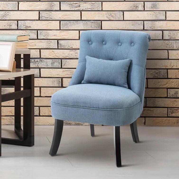 Kiyohisa Wide Tufted Lounge Chair - Ouch Cart 