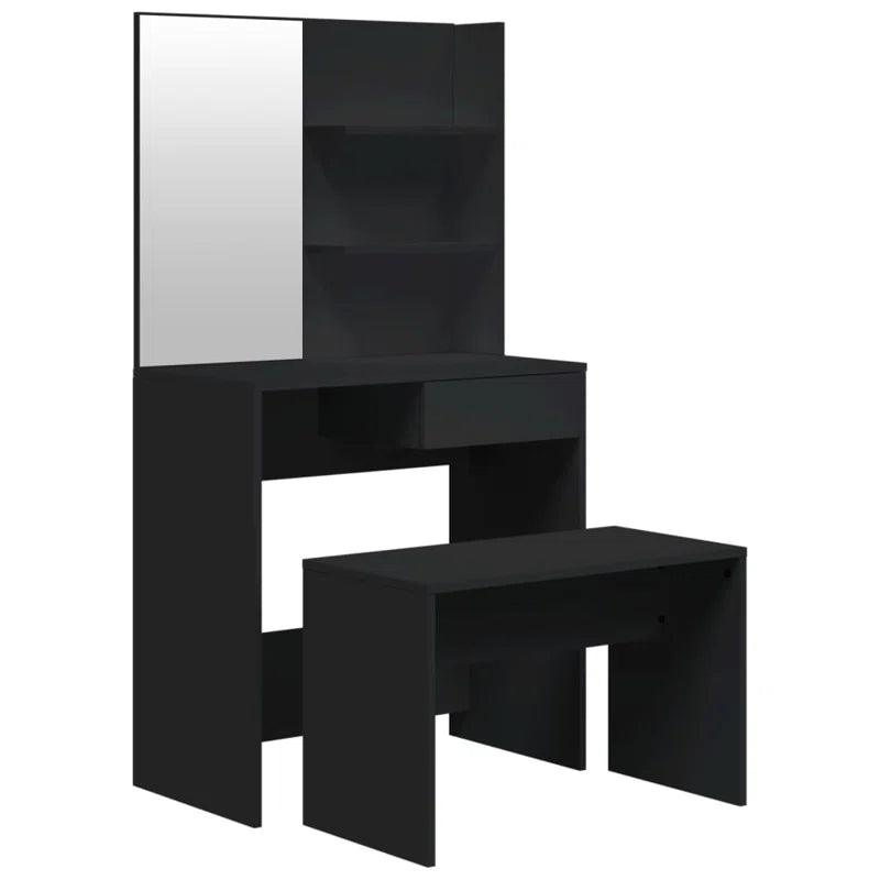 Rosa Dressing Table with Mirror - Ouch Cart 