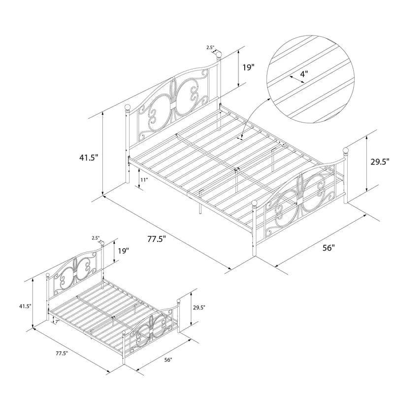 Kourtney Platform Bed