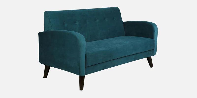 Velvet 3 Seater Sofa in Green Colour - Ouch Cart 