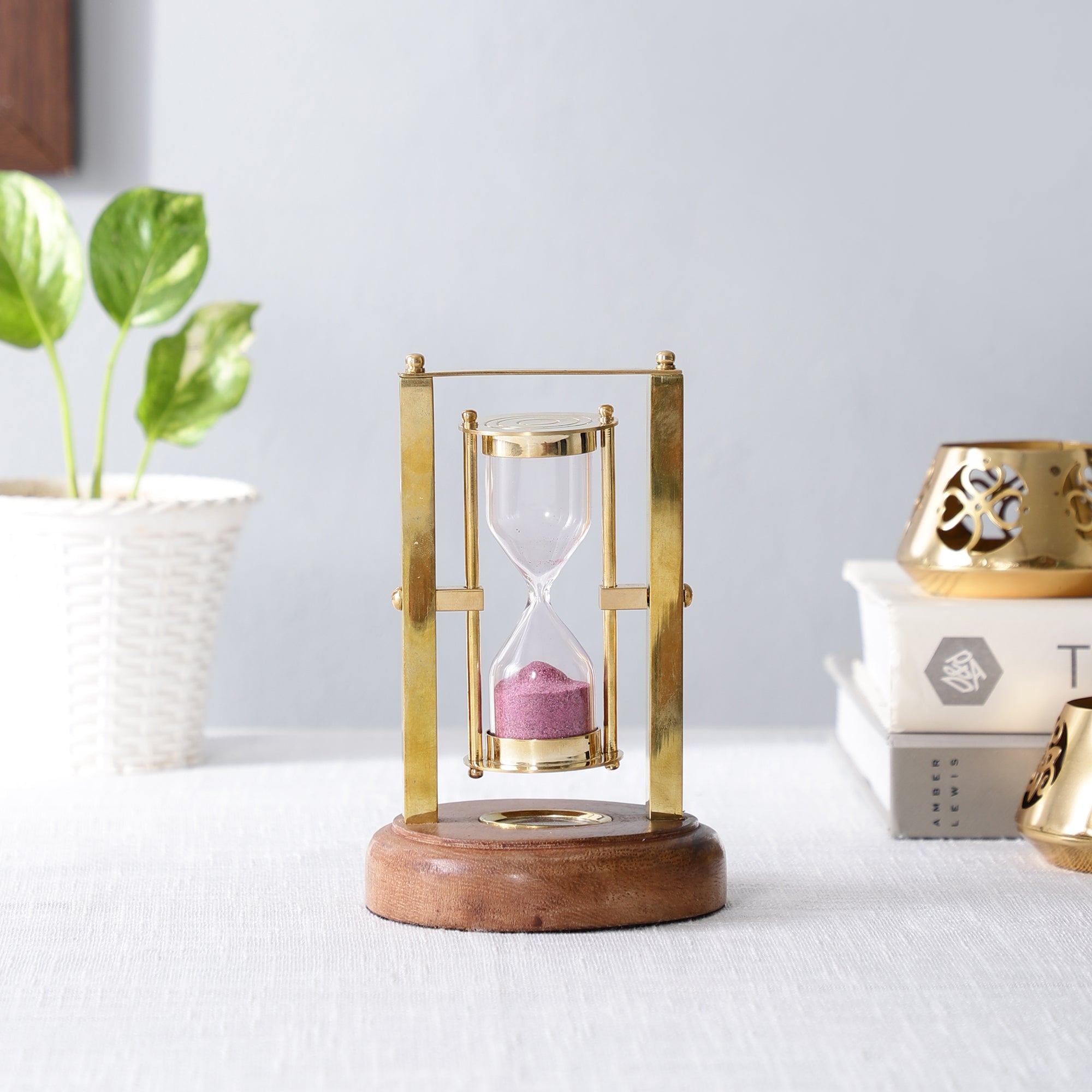 Velor Table Clock