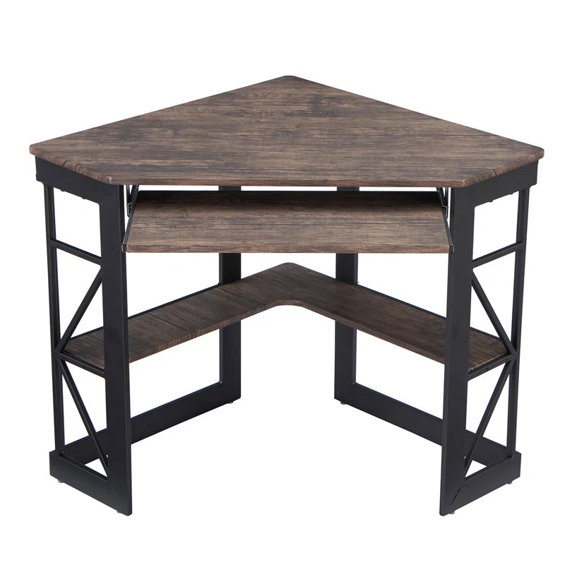 "Lambrecht Corner Desk: Stylish and Space-Efficient Design for Modern Workspaces"