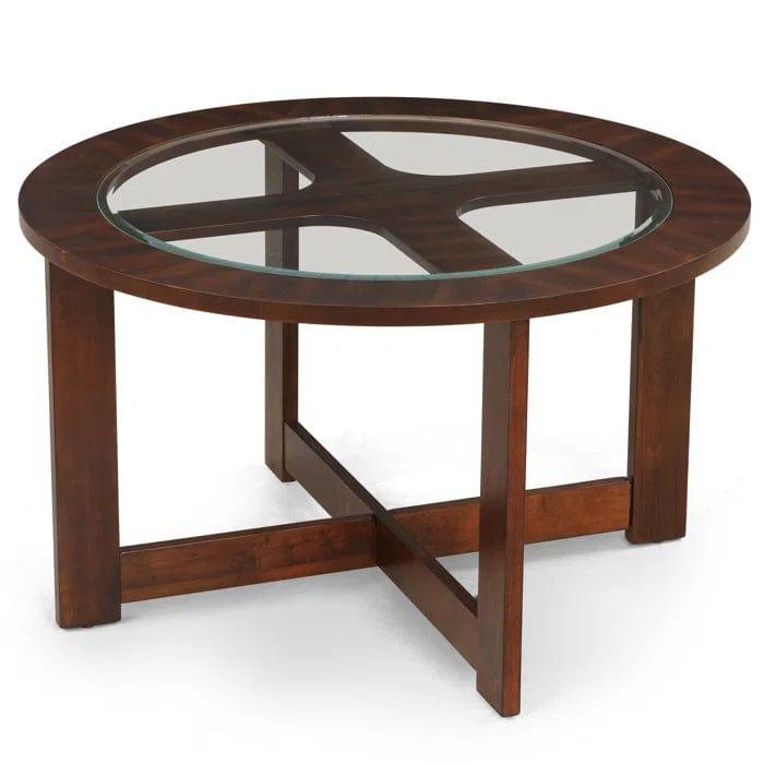 Landaverde Coffee Table with 4 Stools - Ouch Cart 