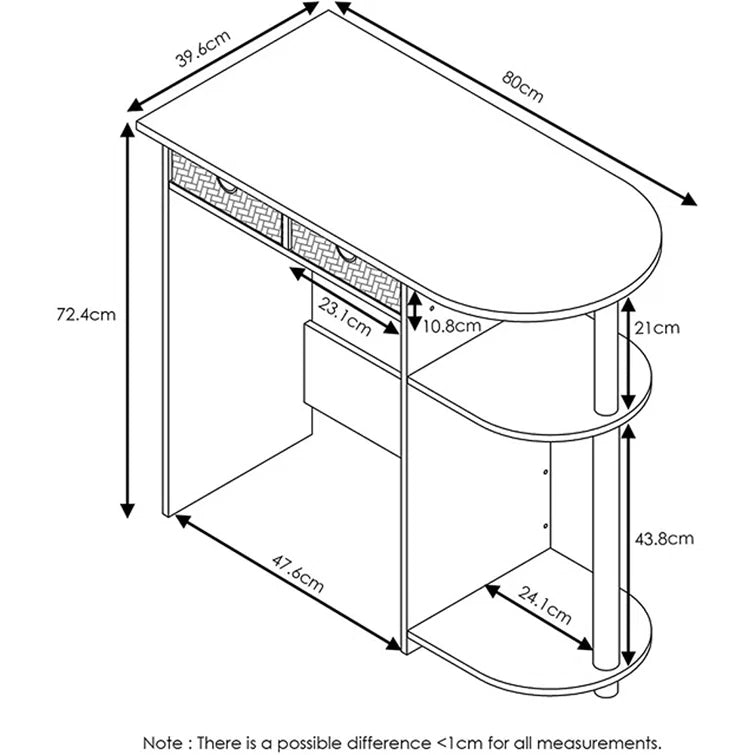 Spacious Sophistication: The Large Desk"