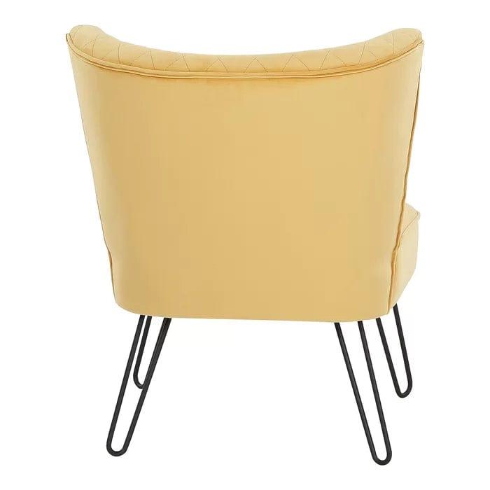 Liesel Upholstered Slipper Chair - Ouch Cart 