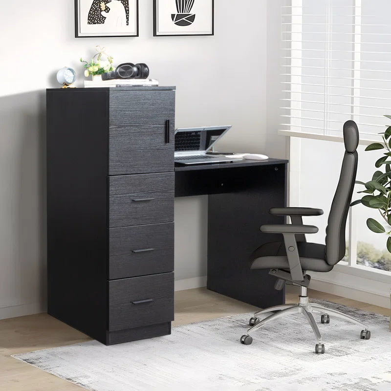 "Modern Computer Desk: Stylish, Functional, and Space-Saving"