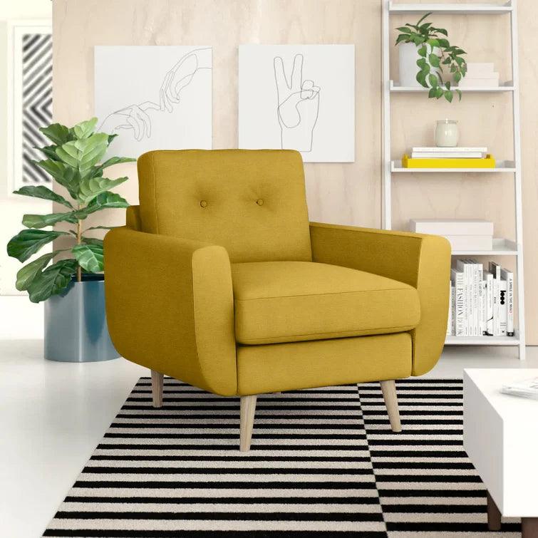 Lindel Upholstered Made to Order Armchair - Ouch Cart 