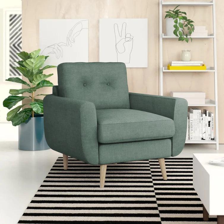 Lindel Upholstered Made to Order Armchair - Ouch Cart 