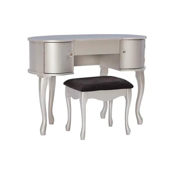 Alinz Camport Vanity dressing table with mirror with stool - Ouch Cart 