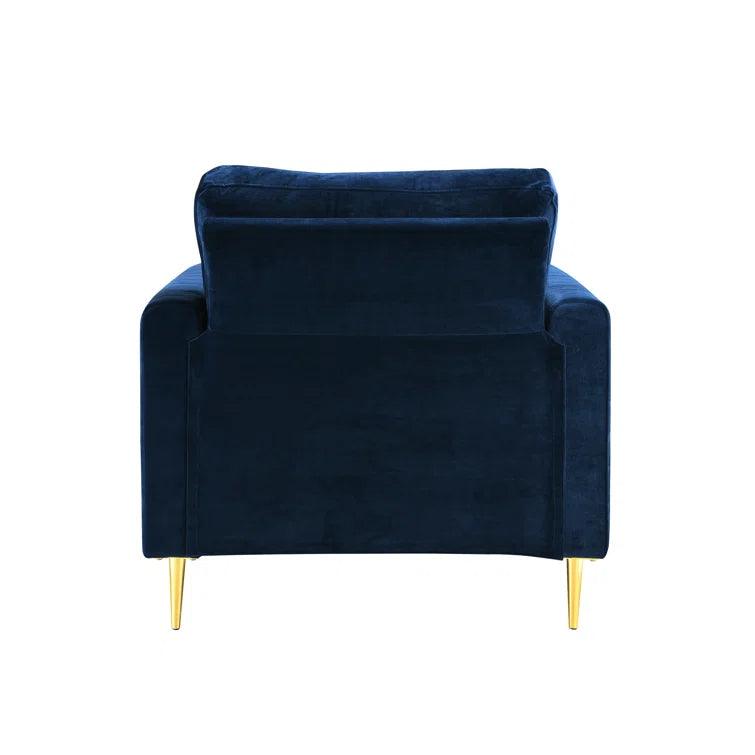 Lotsee Velvet Armchair - Ouch Cart 