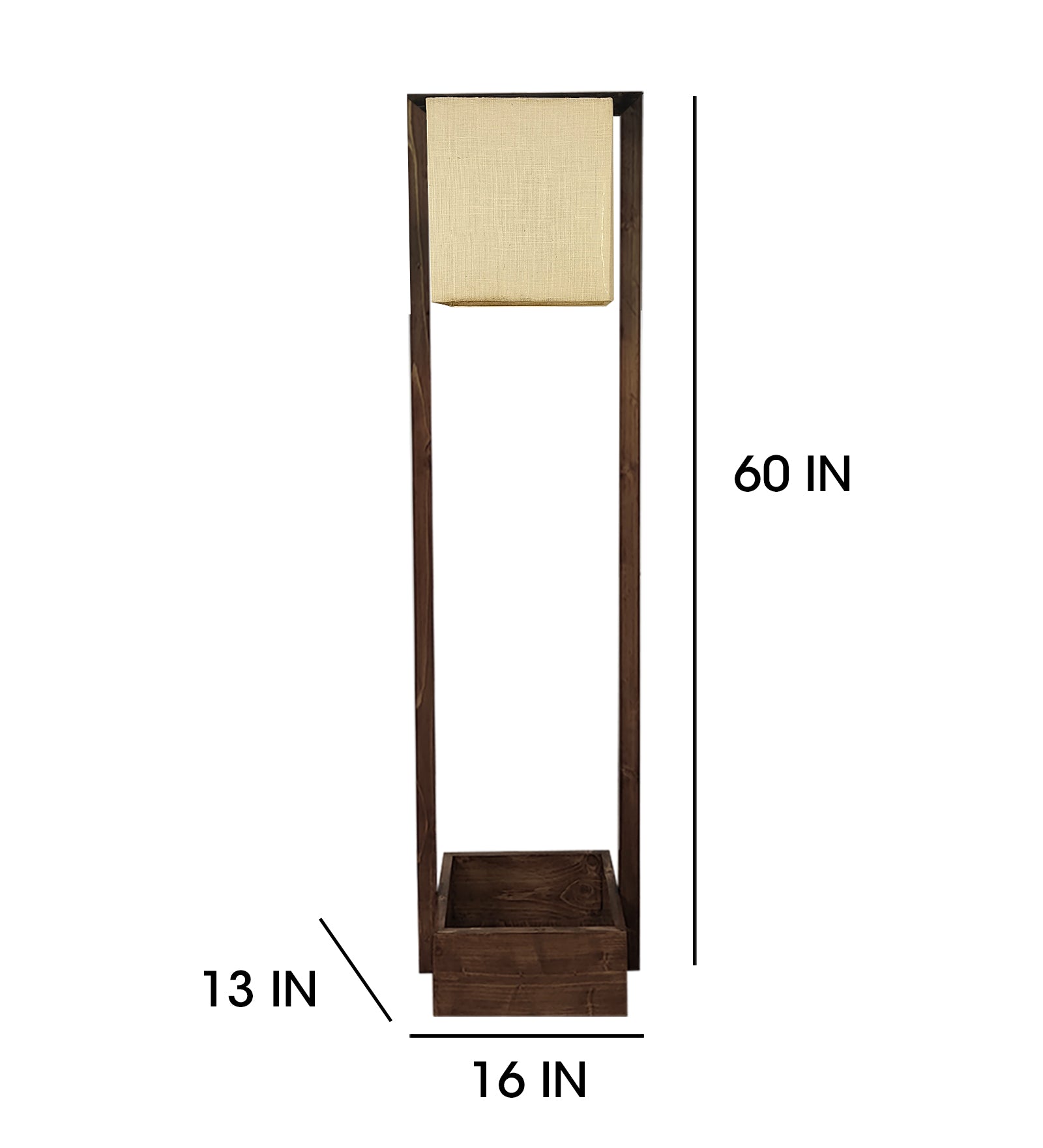 Lyon Wooden Floor Lamp