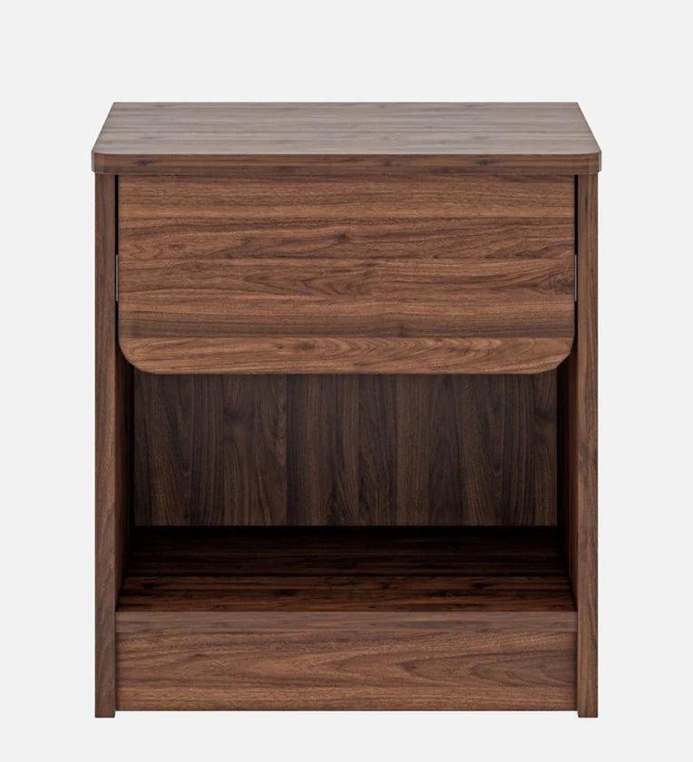 Bedside Table In Columbian Walnut Colour - Ouch Cart 