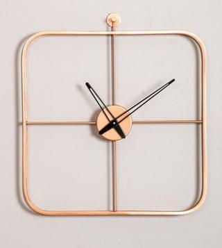 Square Golden Wall Clock - Ouch Cart 