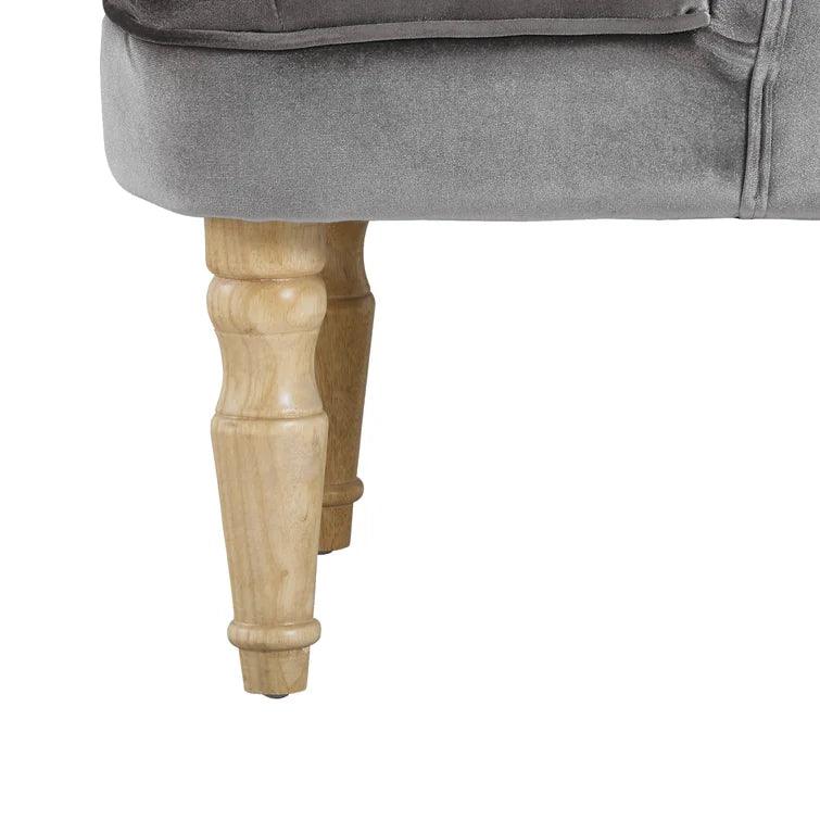 Magdalena Upholstered Slipper Chair - Ouch Cart 