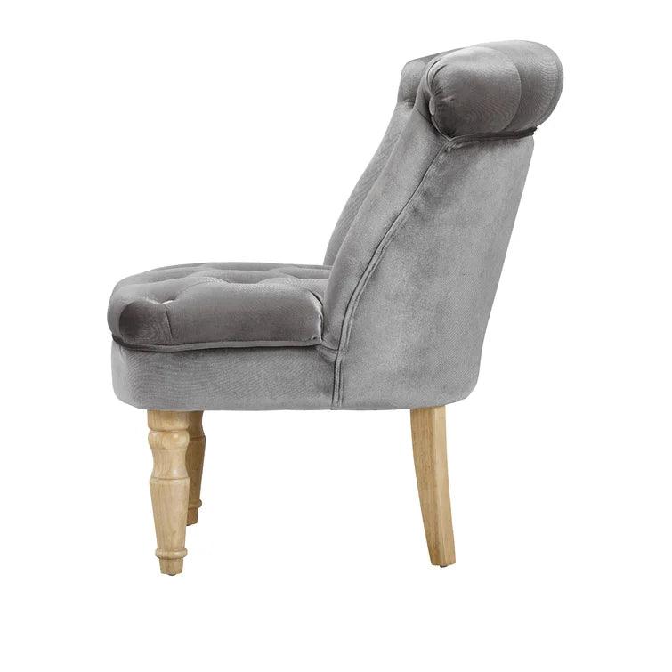 Magdalena Upholstered Slipper Chair - Ouch Cart 