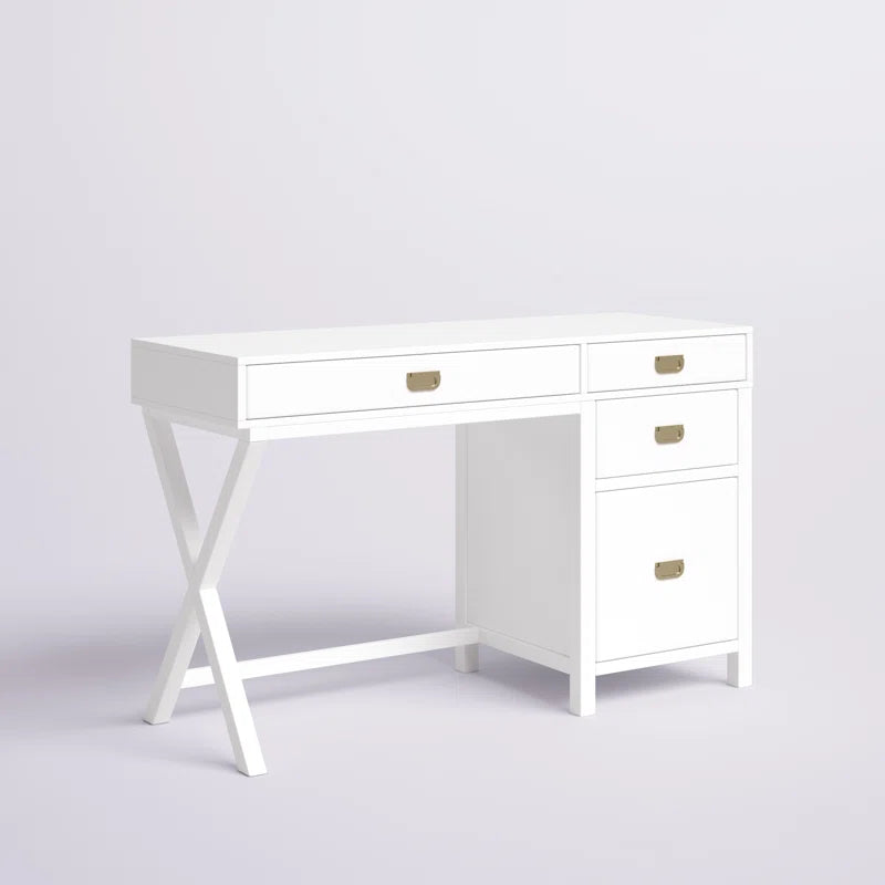 Modern Writing Desk with Drawers