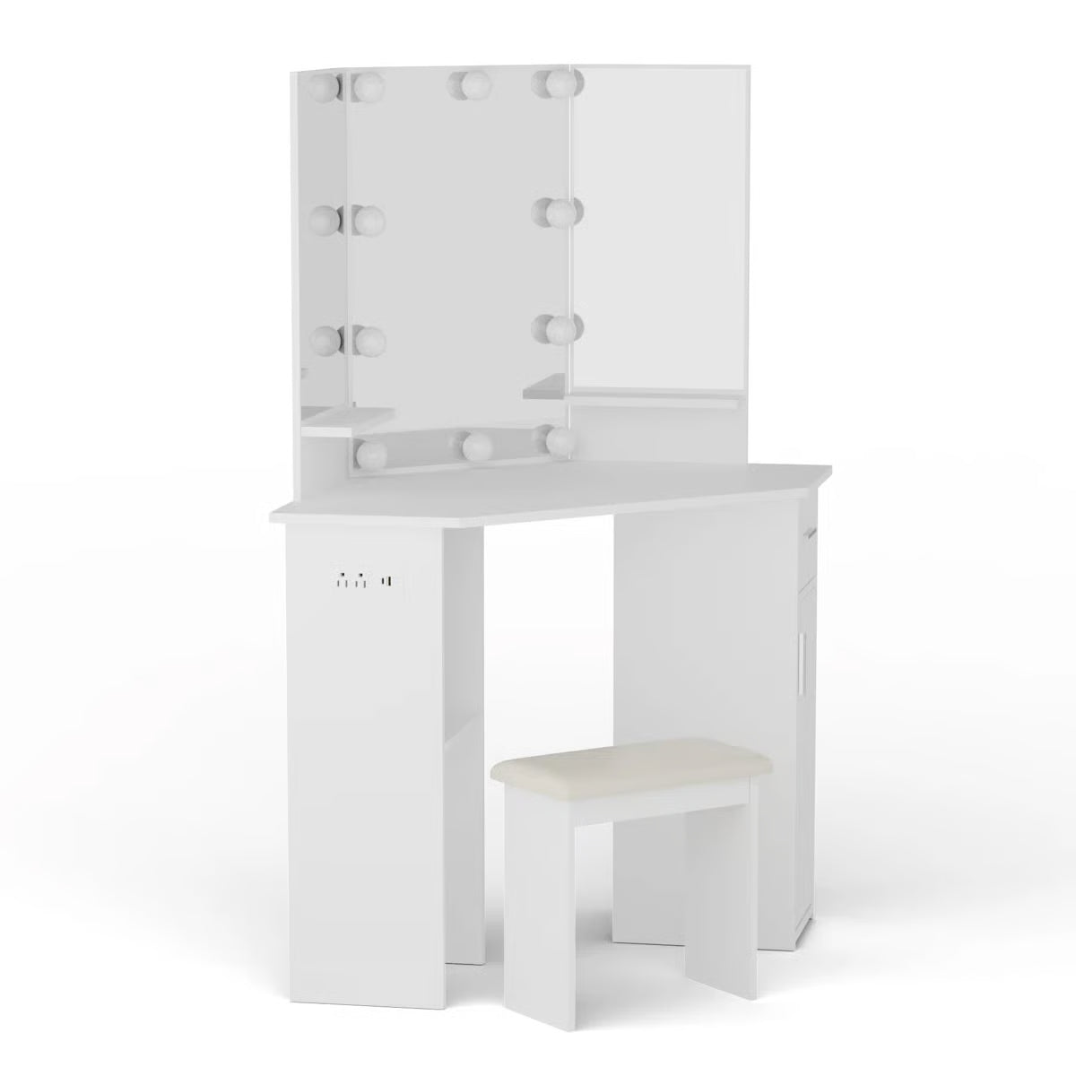 Makarama Corner Makeup Vanity -OUCH CART |Dressing table