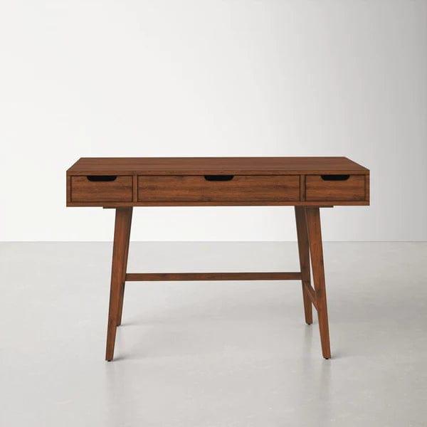 Graciela Wooden Study Table with Three Drawers