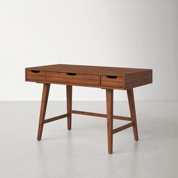 Graciela Wooden Study Table with Three Drawers