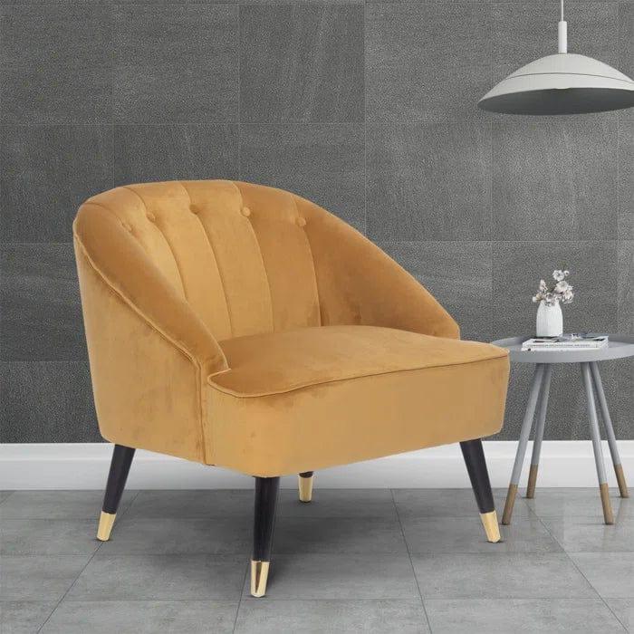 Marlon Upholstered Armchair - Ouch Cart 