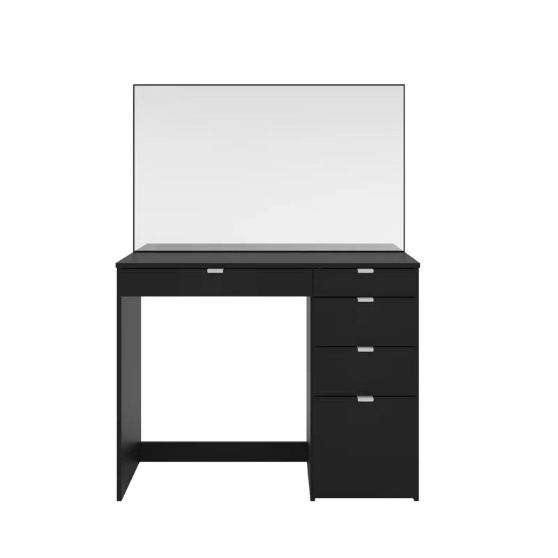 Maximilian Dressing Table with Mirror - Ouch Cart 