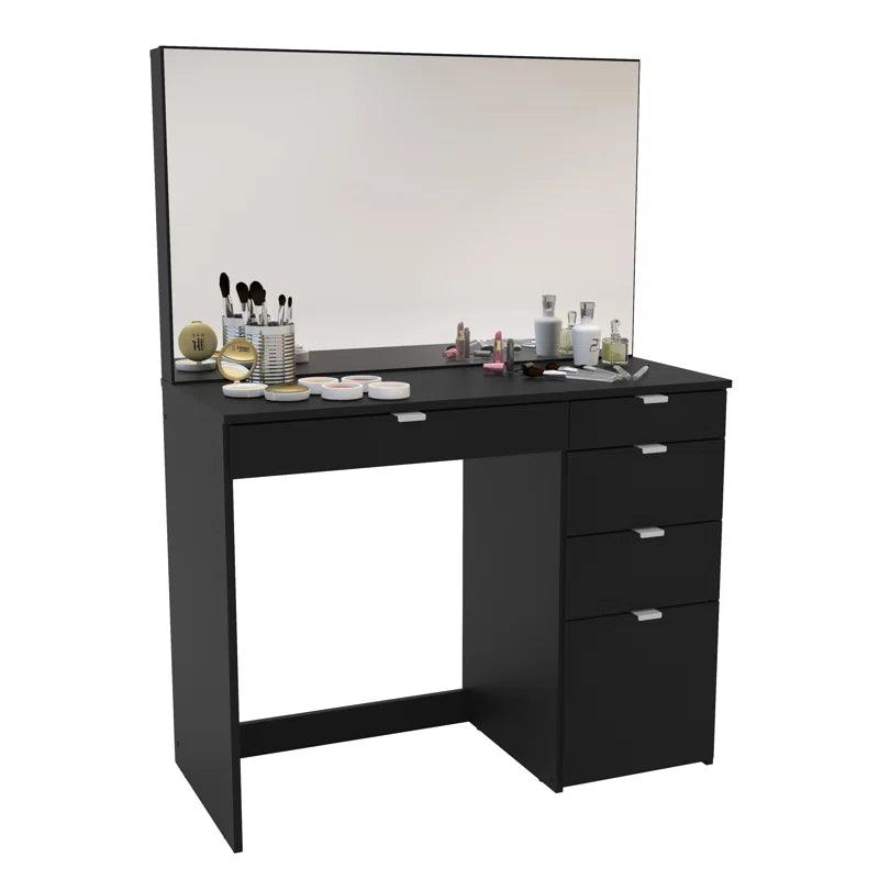Maximilian Dressing Table with Mirror - Ouch Cart 