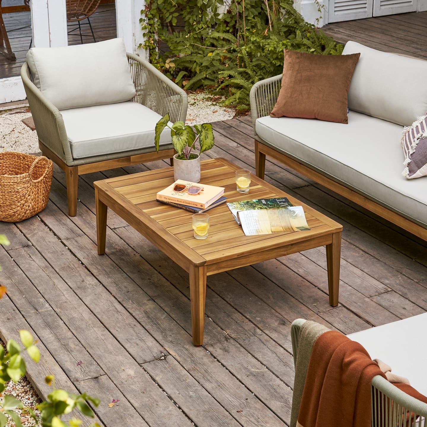 Maui Outdoor Coffee Table - Ouch Cart 