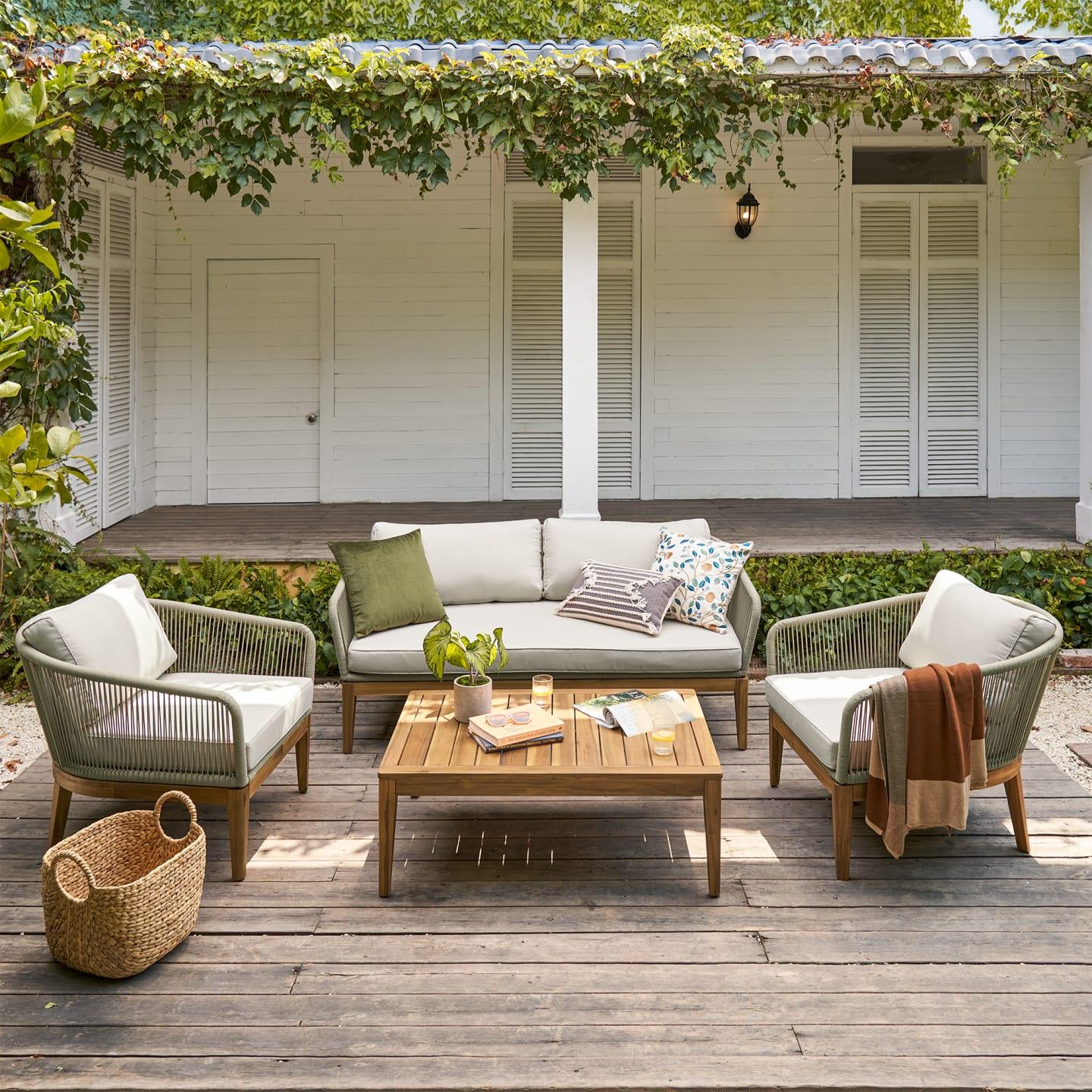 Maui Outdoor Coffee Table - Ouch Cart 