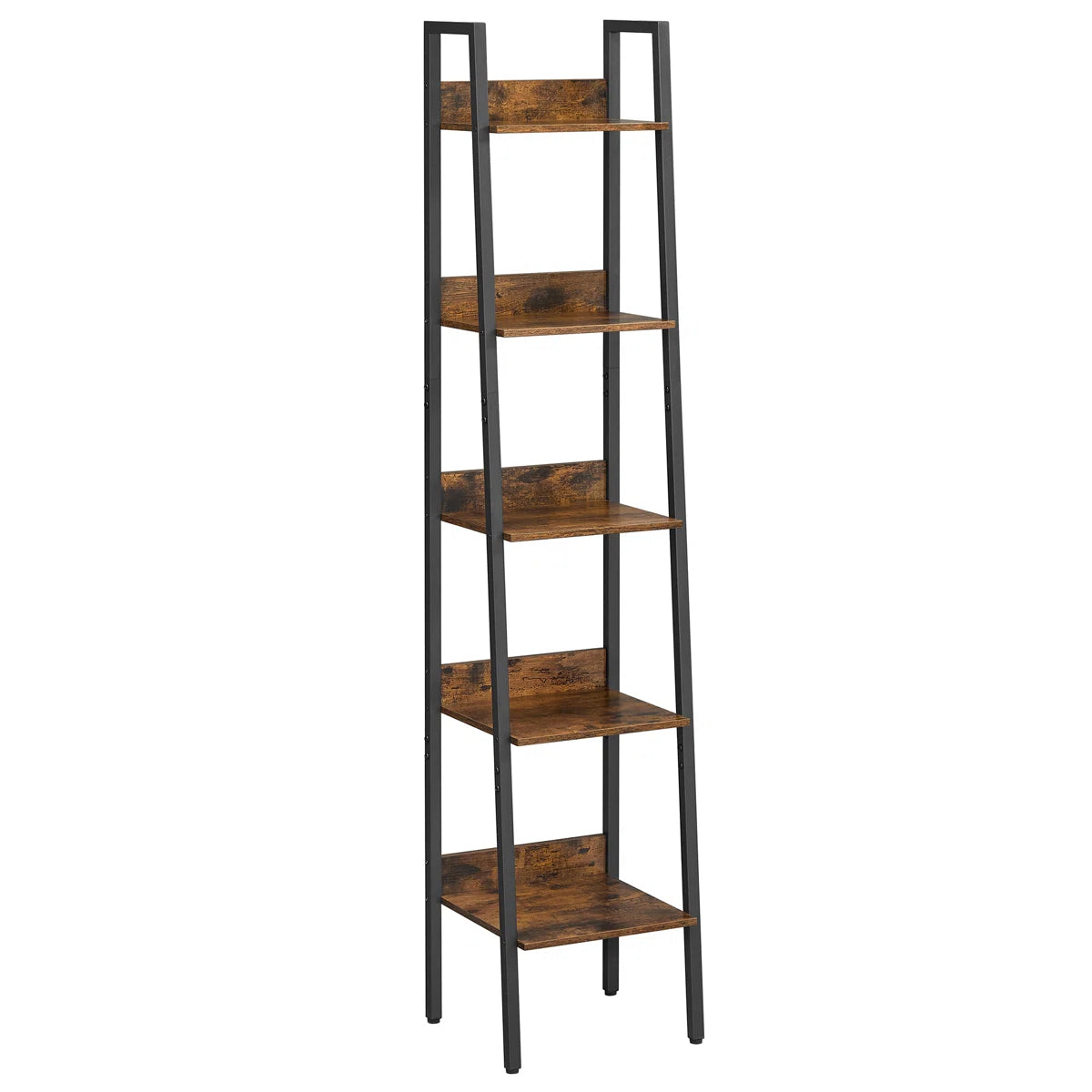 Steel Ladder Bookcase, Bookself for Home Office