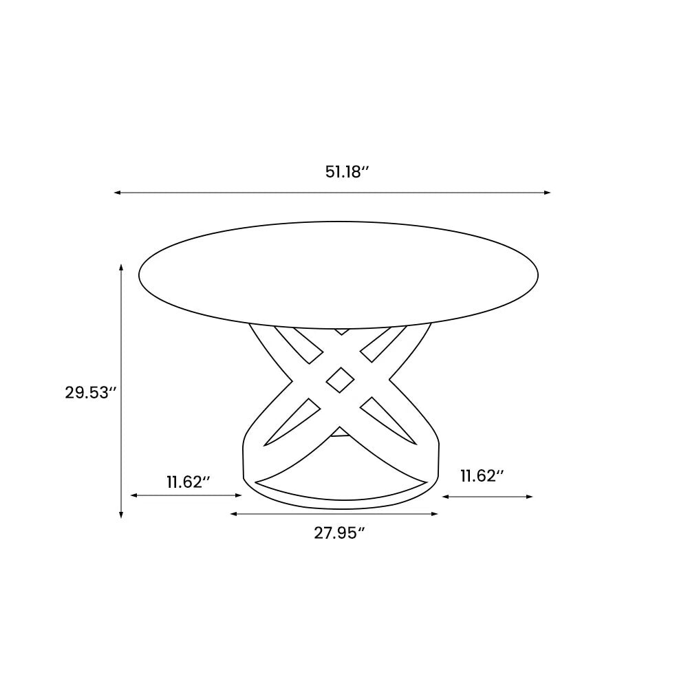 Maxwell Modern Dining Room Sets, Pre-Assembly Round Dining Table Sets, Sintered Stone Tabletop Kitchen Dining Table Set With Upholstered Chairs- OUCH CART 