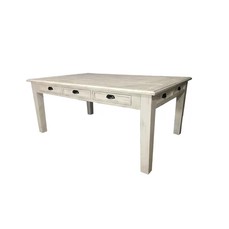 7 - Piece Solid Wood Dining Set - Ouch Cart 