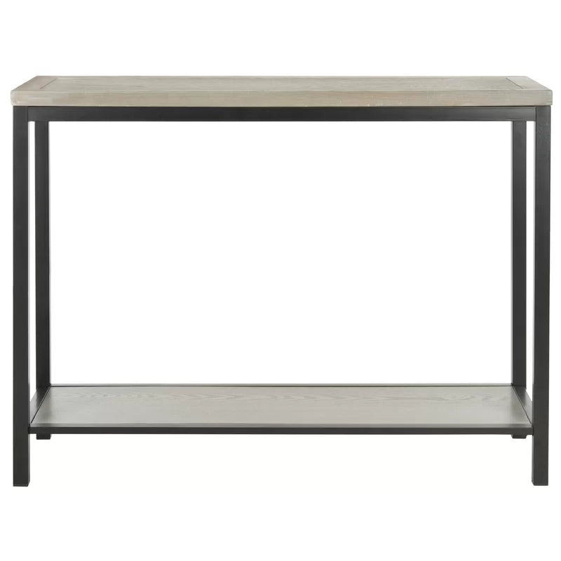 Aidan  Solid Wood Top Console Table
